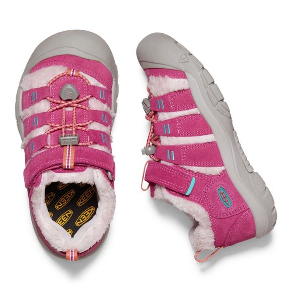 Keen Leather Newport Youth Big Kids Girls Pink Sneakers Shoes Sz 5 6 7 NEW - Picture 3 of 4